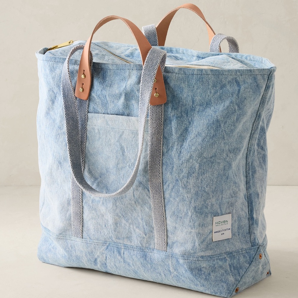 Haven Well Within x Immodest Cotton large east west tote tote - NEW!!